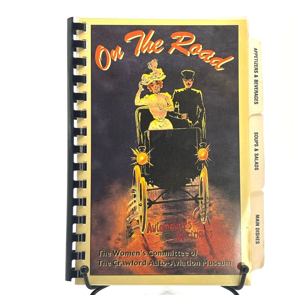 VTG 1999 On the Road Cookbook, Women's Committee, Crawford Auto-Aviation Museum